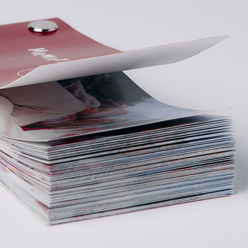 Personalized Flip Book from Your Memories. Custom Movie Book from Video as Perfect DIY Gift for Anniversary. Memories in Motion Flipbook.