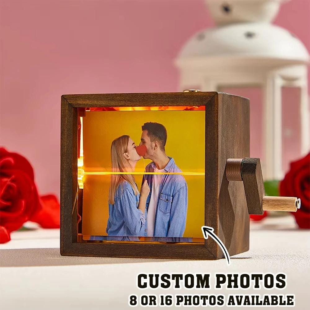 Hand-Cranked Photo Flipbook Animation Machine