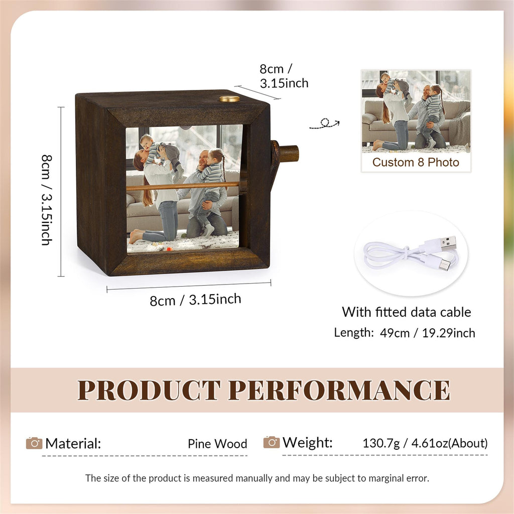 Custom Photo Flipbook Animation Box