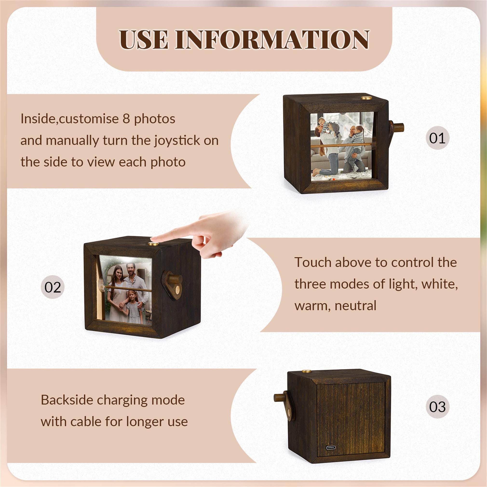 Custom Photo Flipbook Animation Box