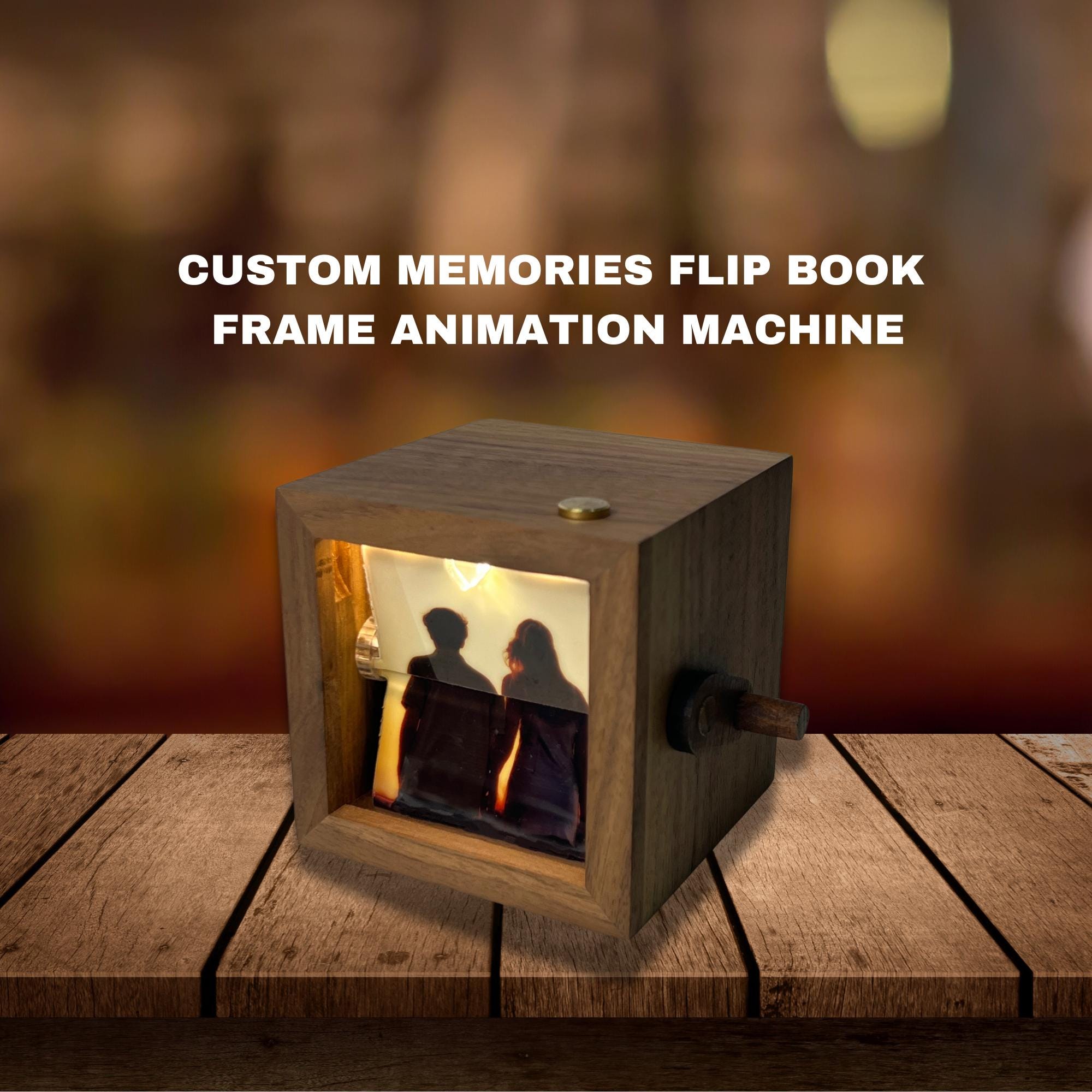 Mechanical Hand Motion Photo Album
