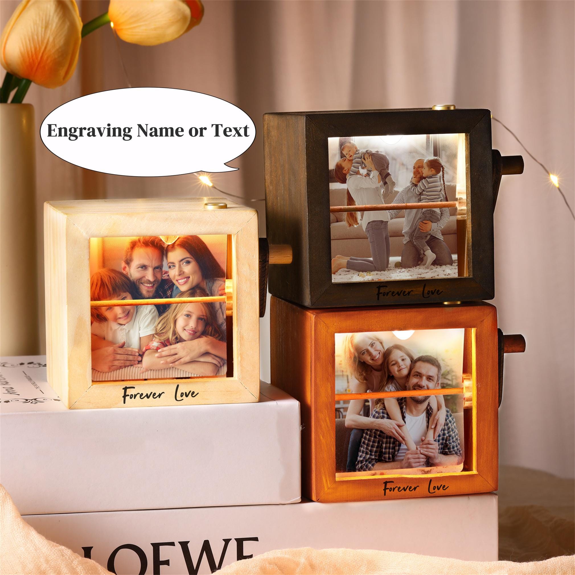 Custom Photo Flipbook Animation Box