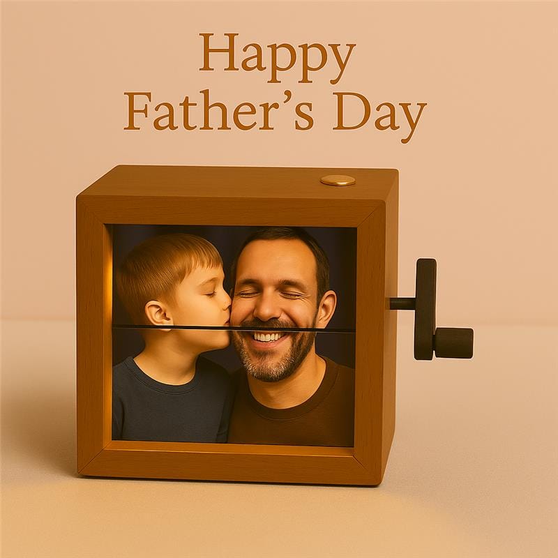 Hand-Cranked Photo Flipbook Animation Machine