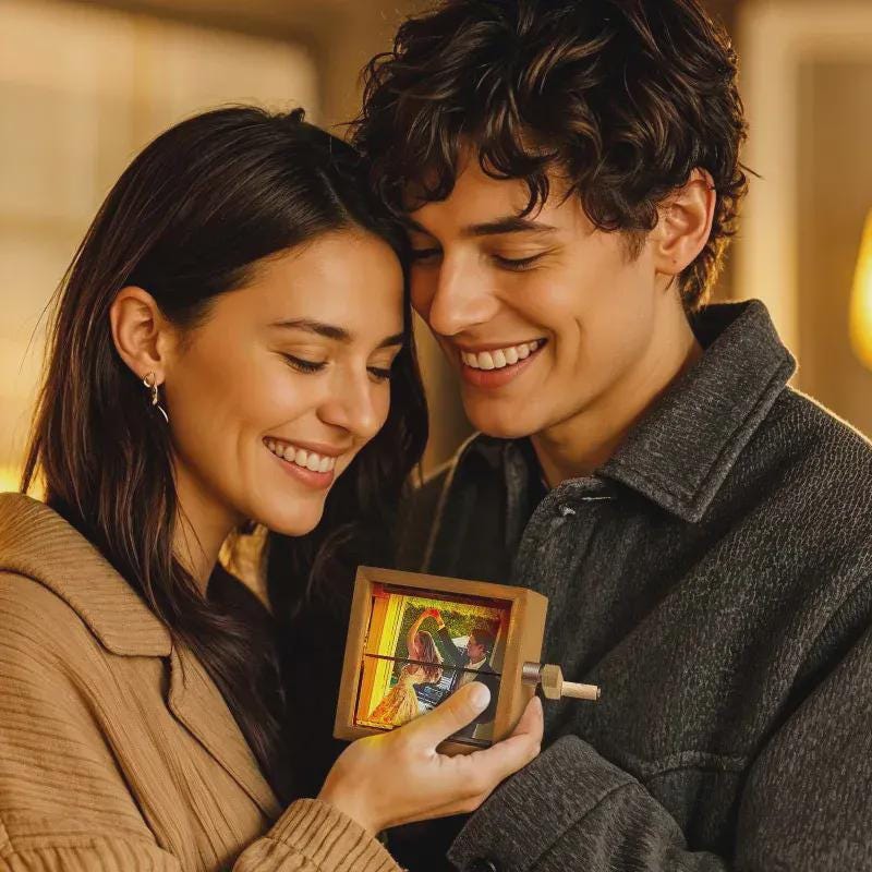 Personalized Video to Flipbook Gift