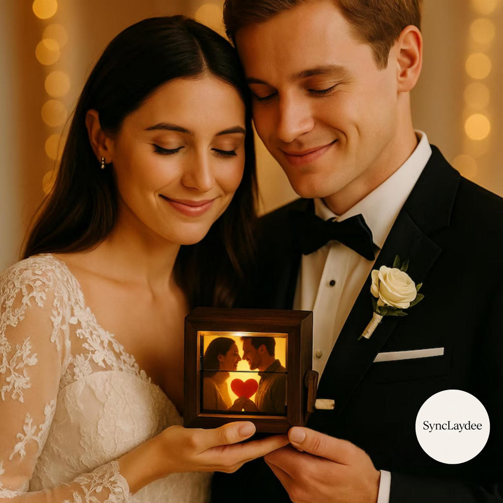 Custom Flipbook Photo Box with Light