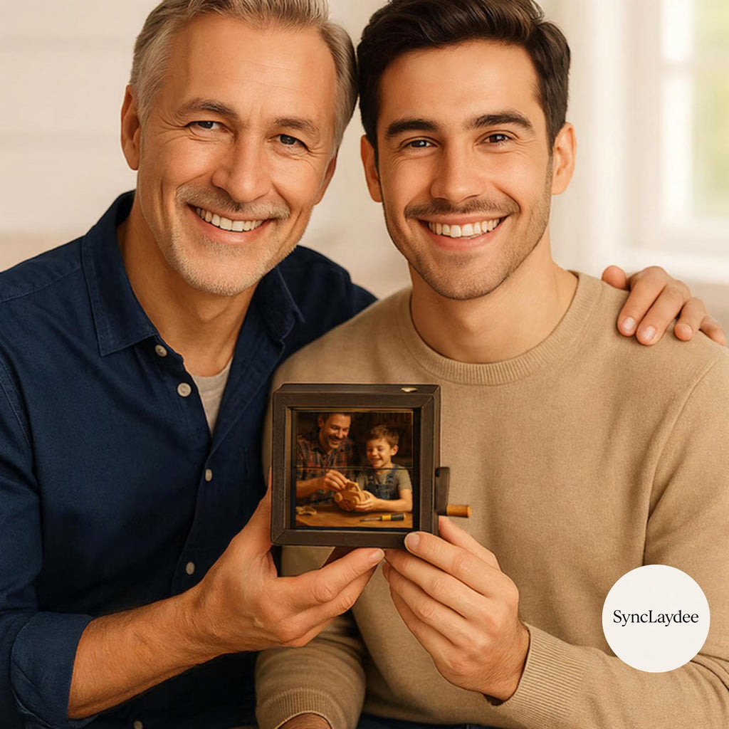 Custom Flipbook Photo Box with Light