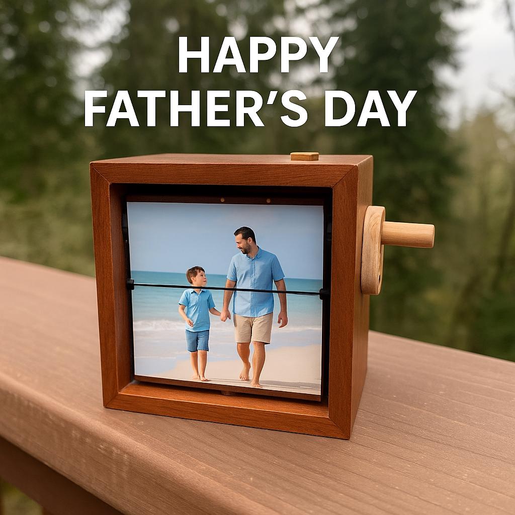Custom Photo Flipbook – Unique Animated Hand Motion Frame & Personalized Photo Album Gift