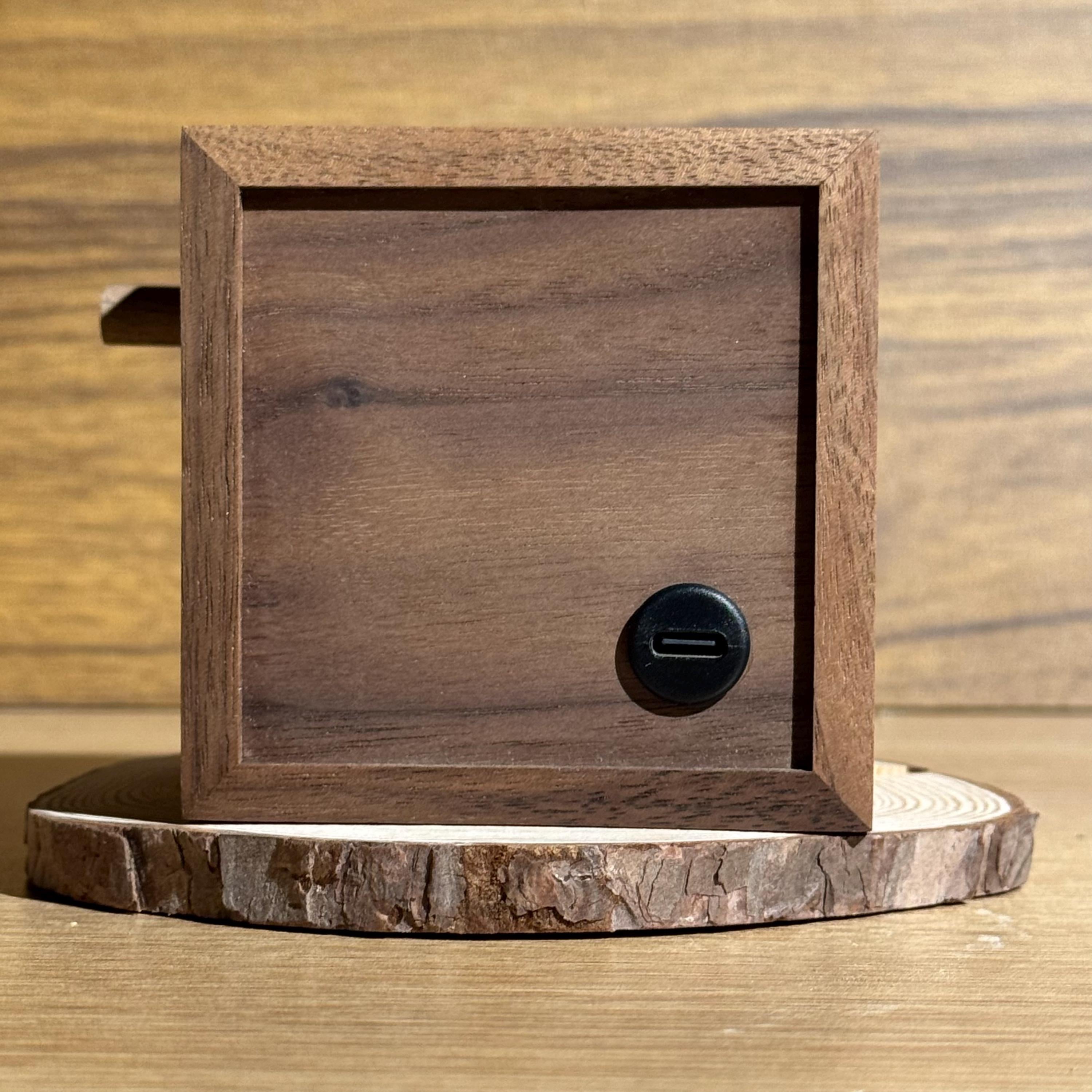 Personalized Anniversary Wooden Flip Photo Frame