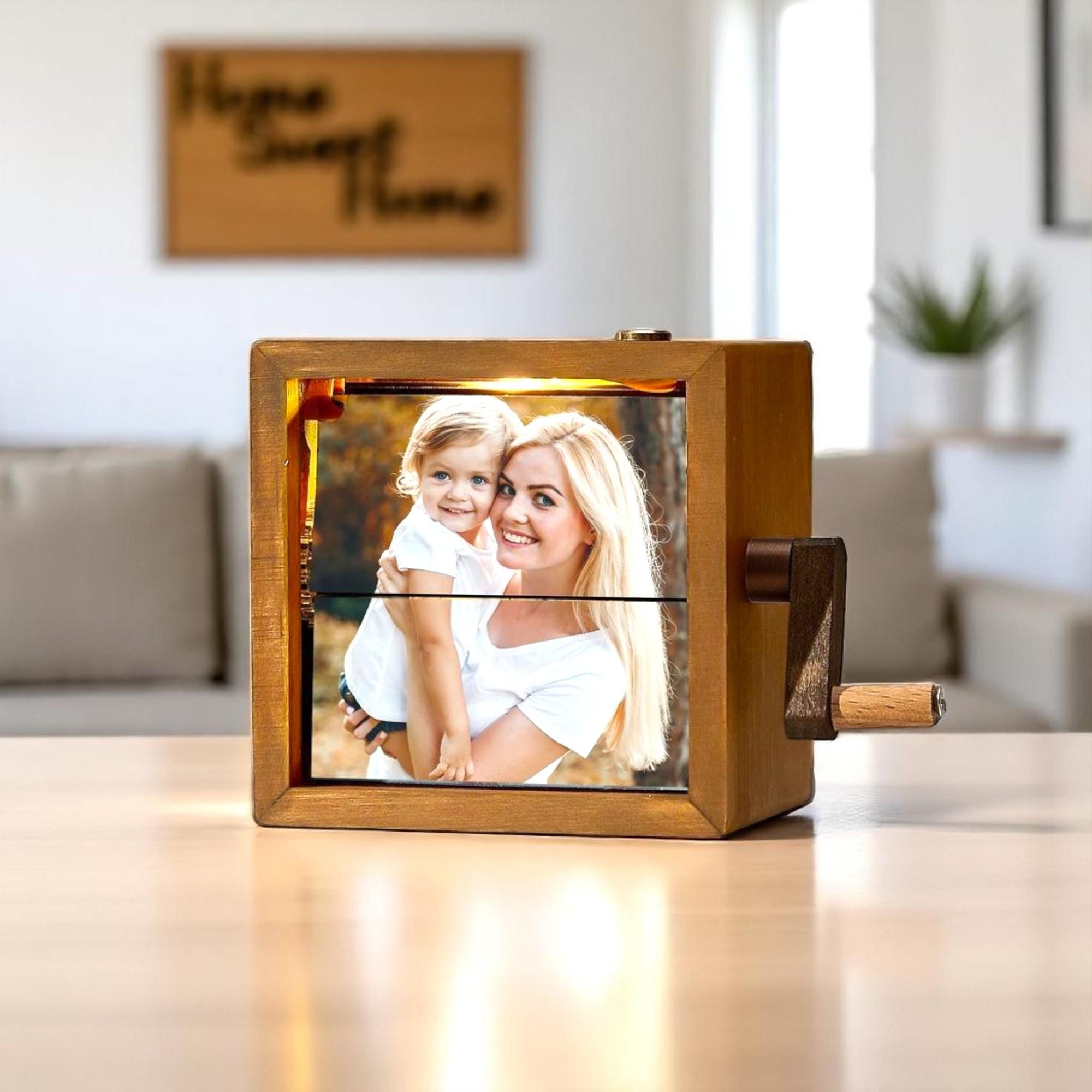 Black Walnut Flipbook Frame