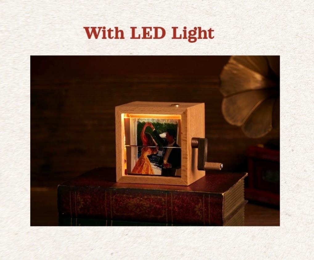 Custom Mechanical Photo Flip Book Frame