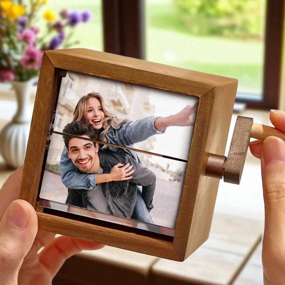 Personalized Photo Flipbook with Light