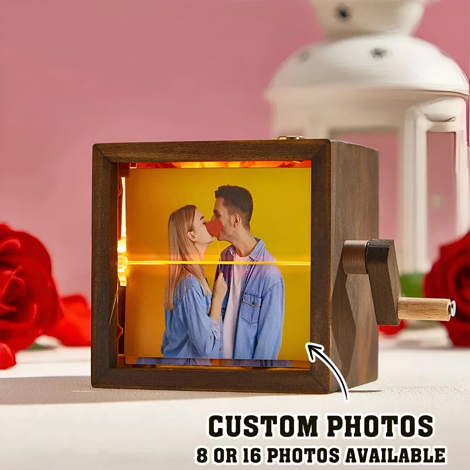 Personalized Photo Flipbook with Light