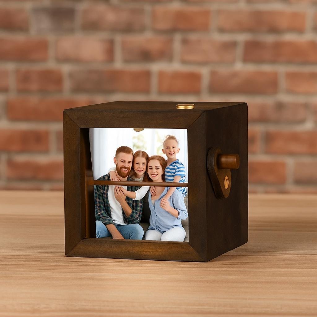 Handmade Photo Flipbook Frame