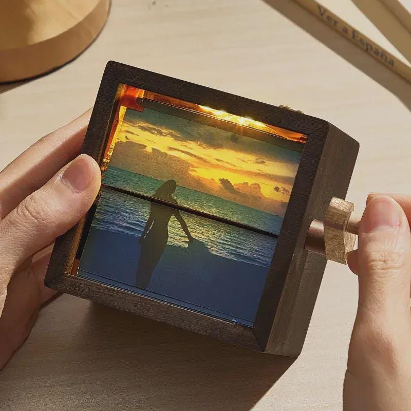 Animated Photo Album with Light