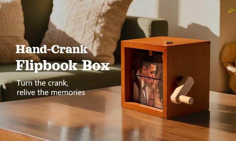 Custom Mechanical Photo Flip Book Frame