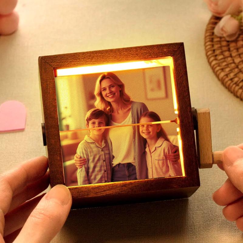 Custom Mechanical Photo Flip Book Frame