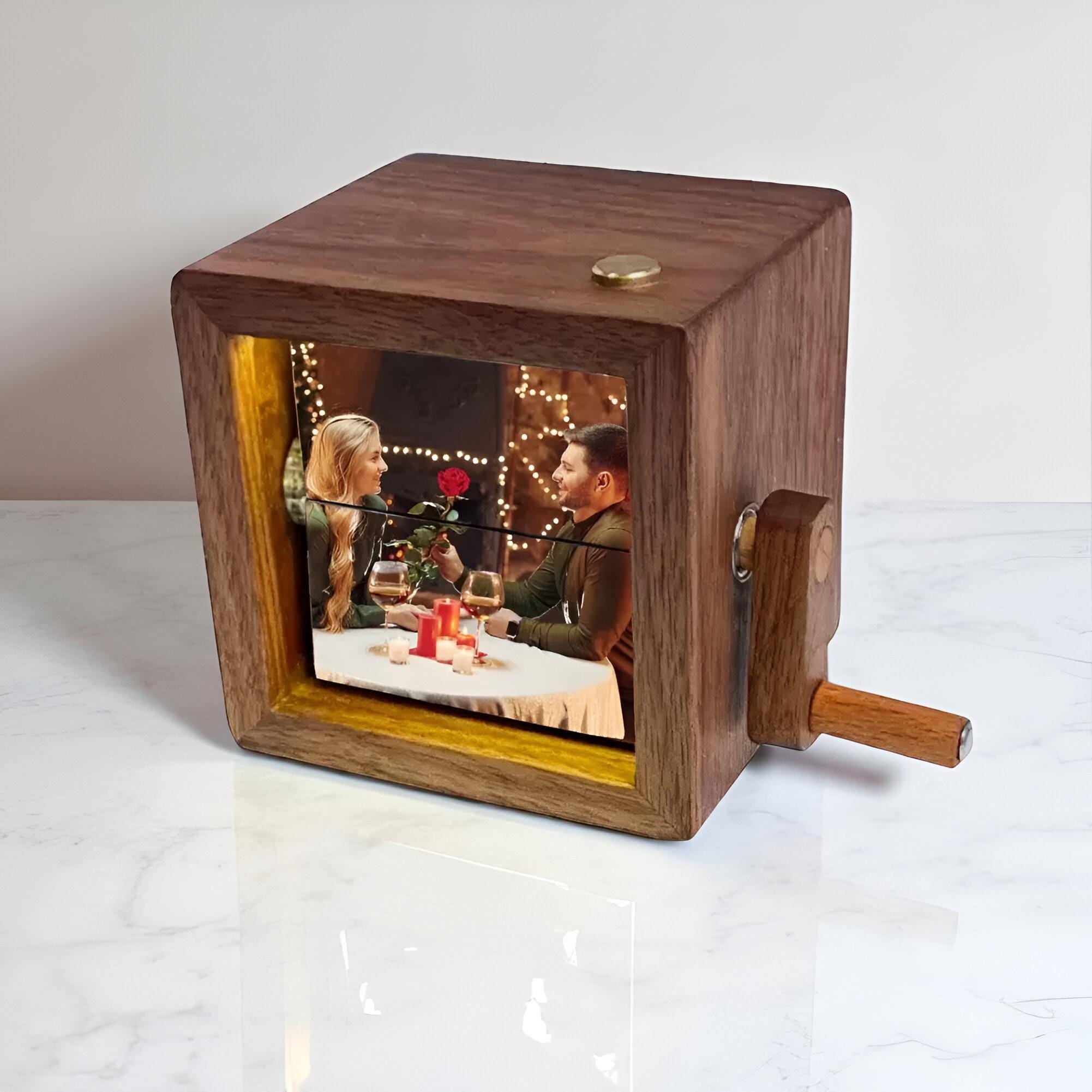 Personalized Photo Flipbook with Light