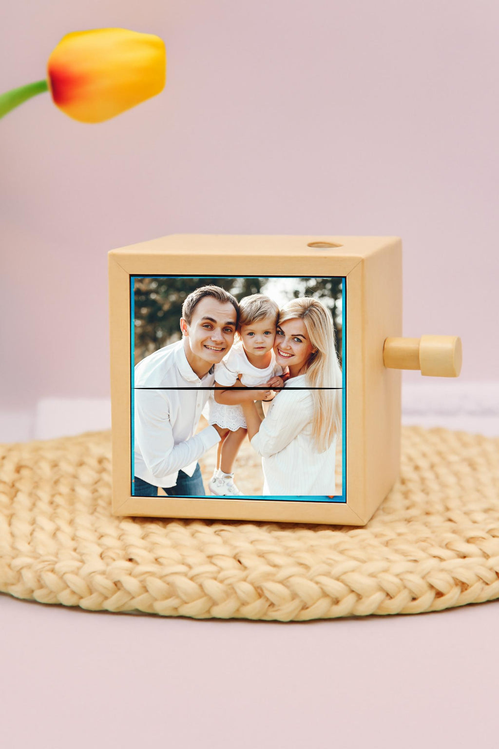 Custom Flipbook Photo Box with Light