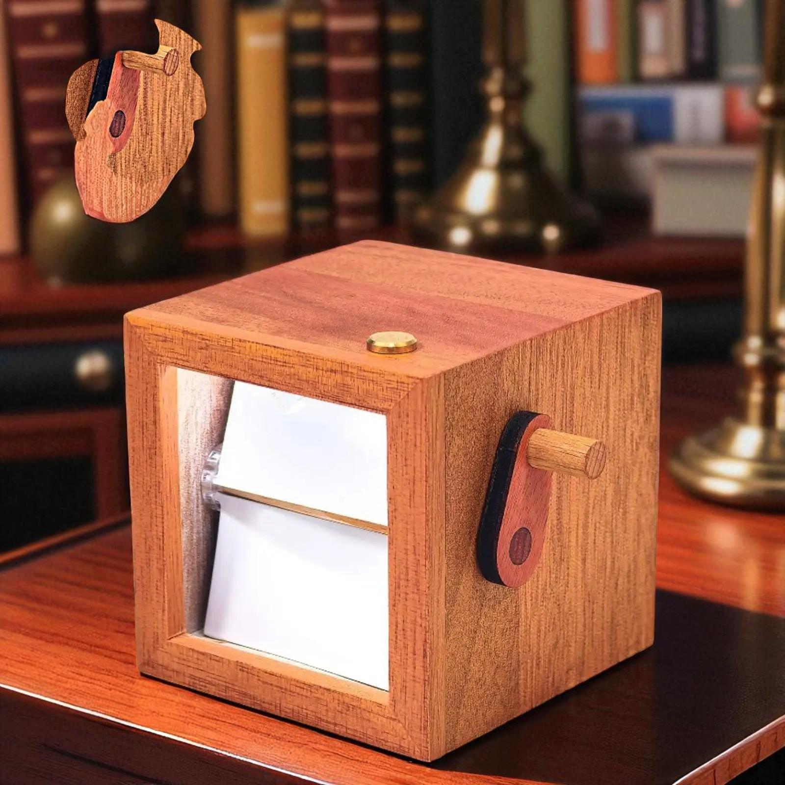 Custom Wooden Flipbook with Light – Unique Animated Photo Gift for Anniversary, Birthday, Wedding, or Home Décor Keepsake