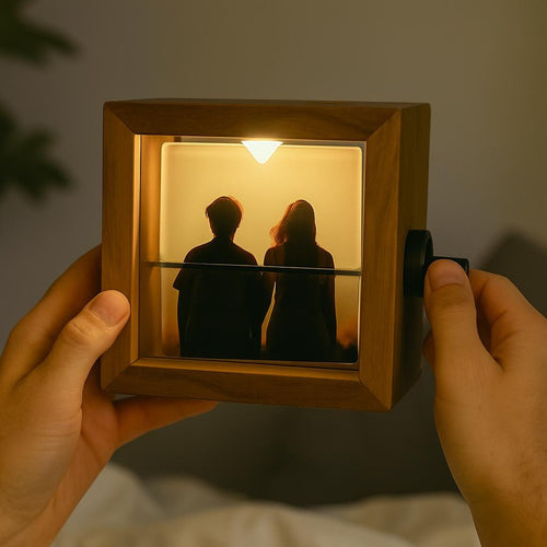 Custom Couple Flip Book Frame Animation Flip Photos Frame with LED  Romantic Gift for Anniversary, Wedding, Birthday