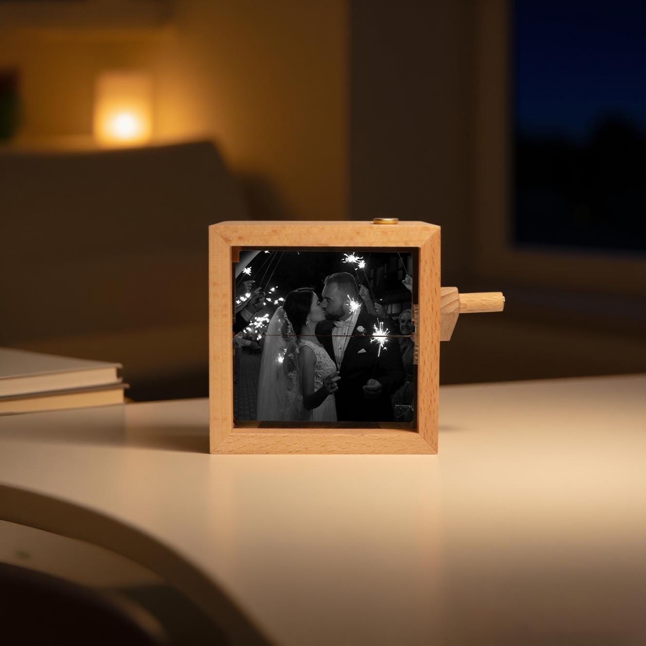Custom Couple Flip Book Frame Animation Machine