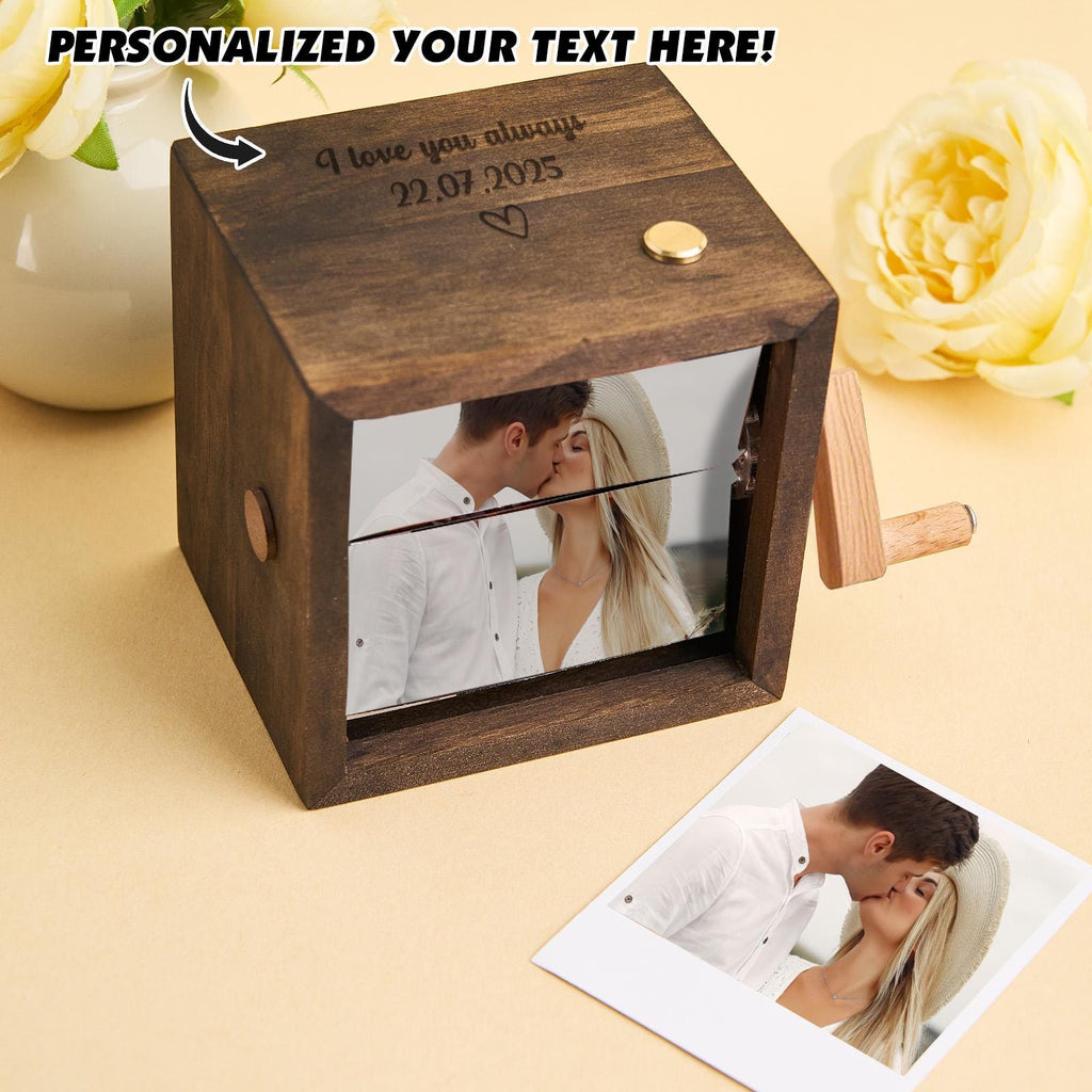 Personalized Photo Flipbook Music Box