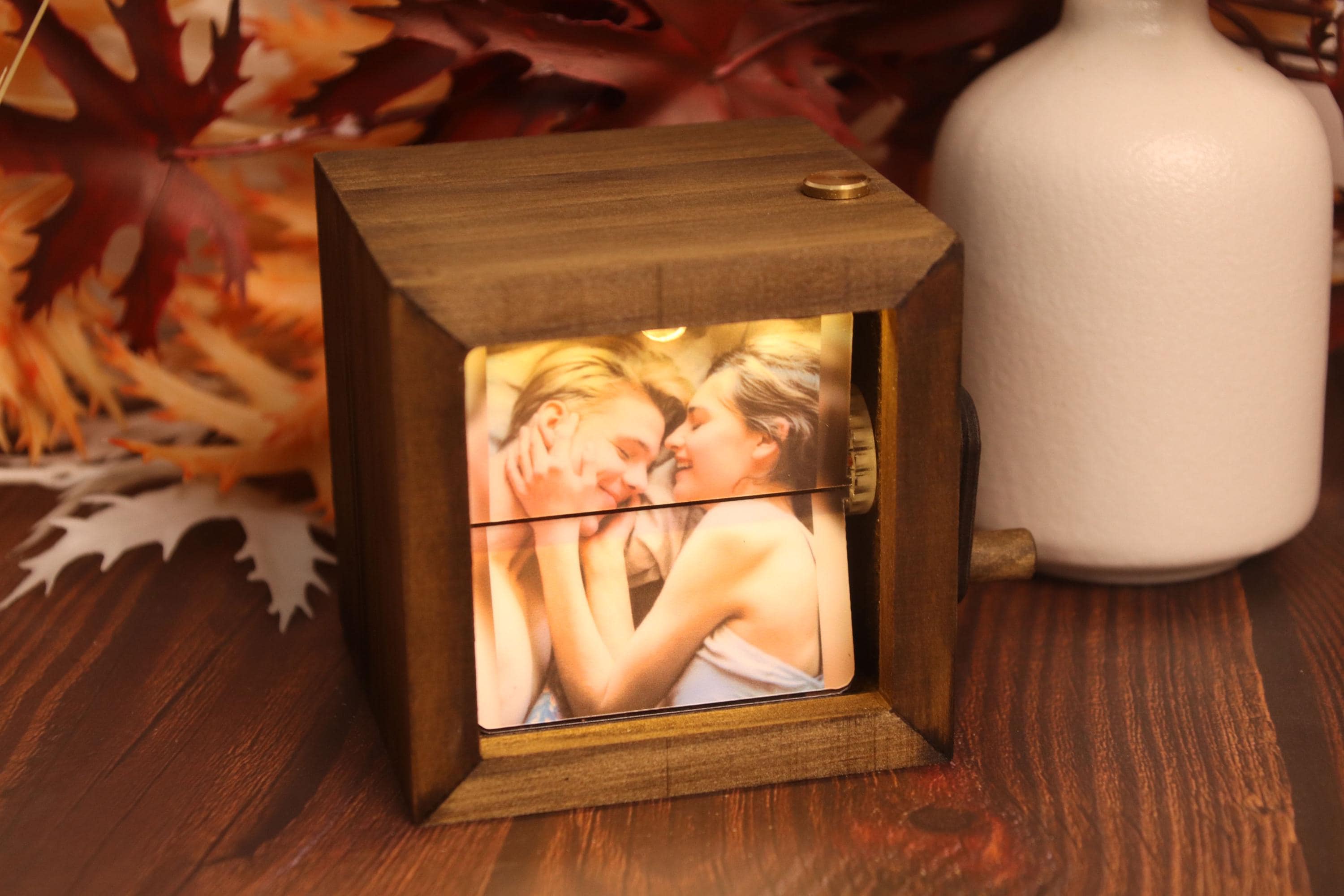 Personalized Photo Wooden Frame Gift for Mom