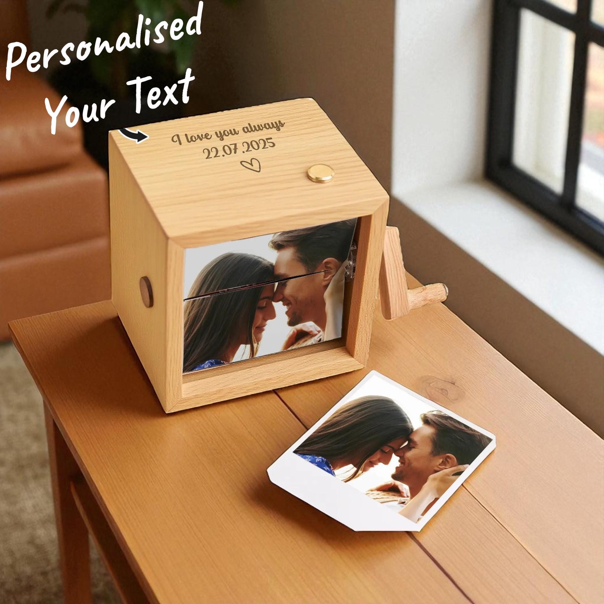 Personalized Photo Flipbook Frame