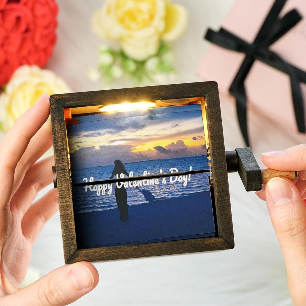 Handmade Animated Photo Box for Couples