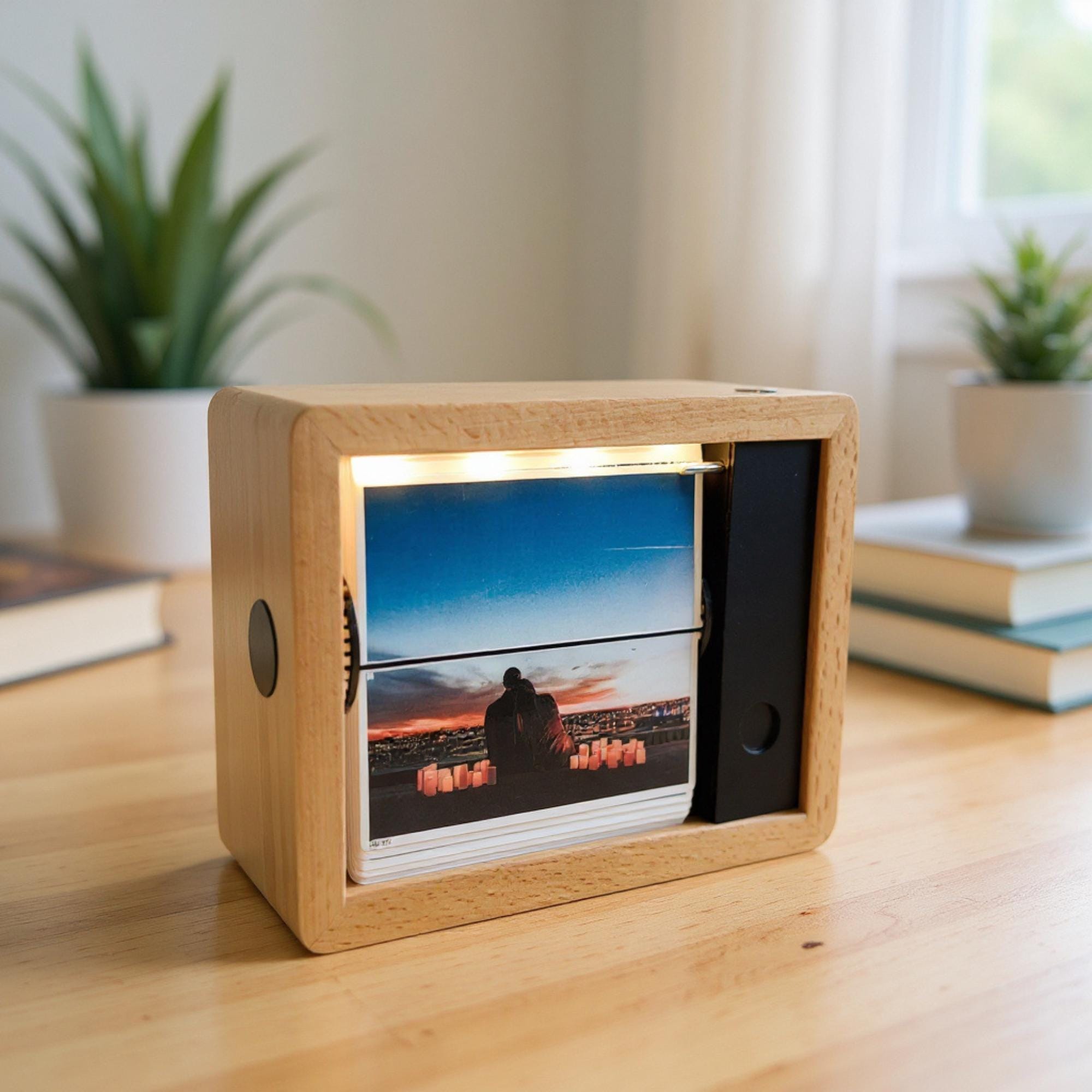 Custom Video to Animation Flipbook Frame with Light