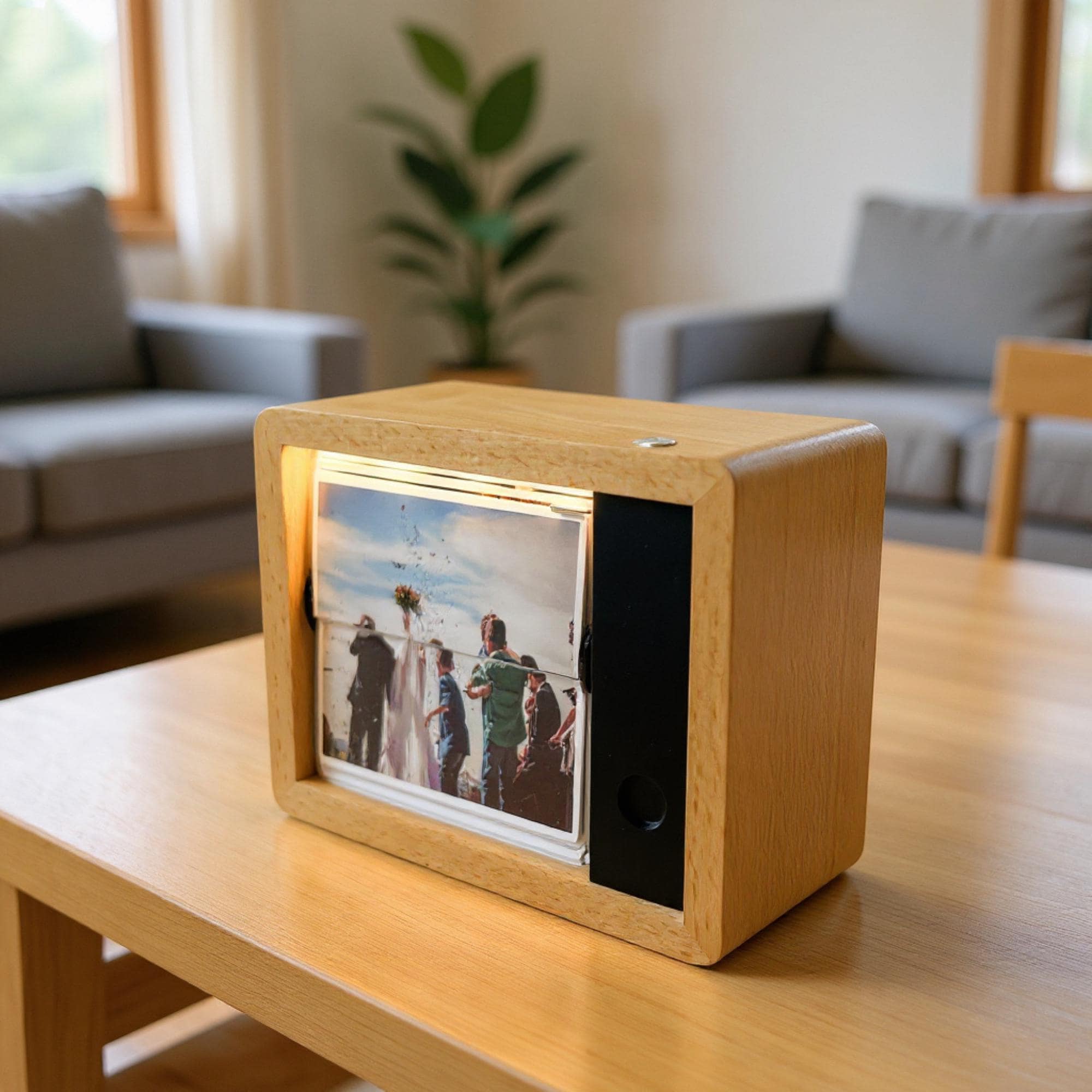 Custom Video to Animation Flipbook Frame with Light