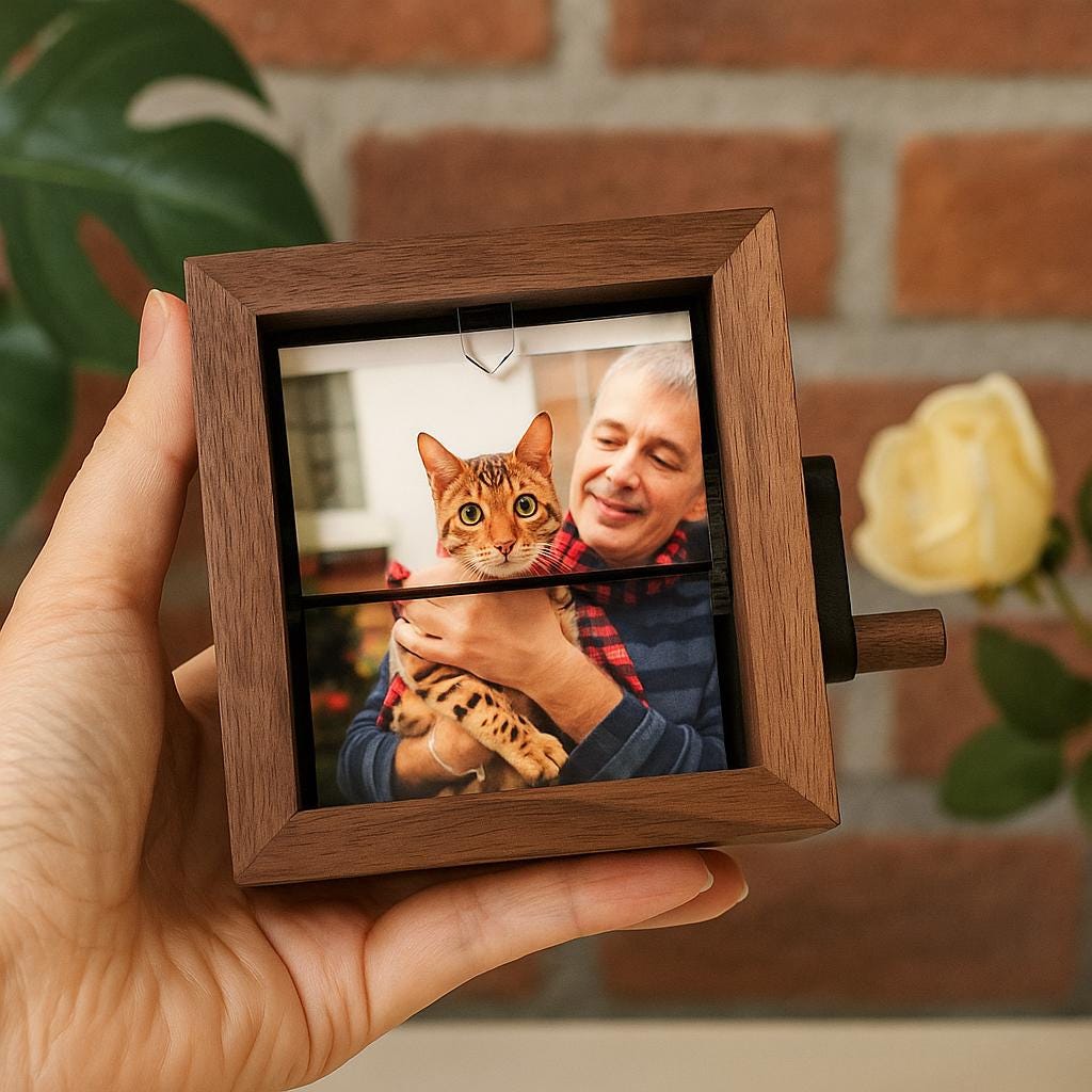 Handmade Photo Flipbook Frame